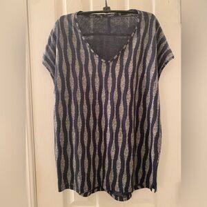 LOFT Linen V-neck Top